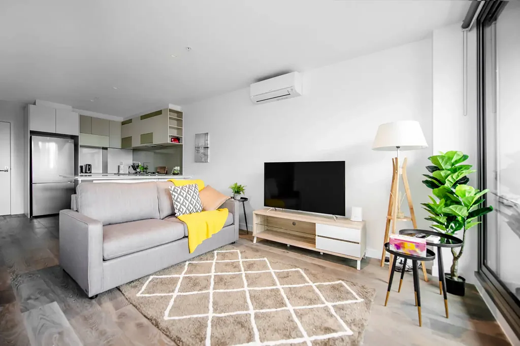 Fully Furnished Two Bedroom Apartment Across From Southern Cross Station Available!!