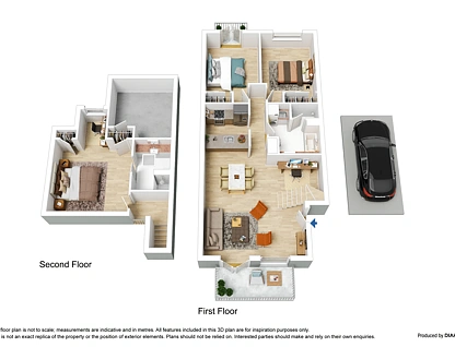 5/48 Leicester Street, Carlton, Melbourne CBD, 3 phòng ngủ, 2 phòng tắm, Apartment
