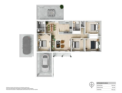 571 Underwood Road, Rochedale South, Brisbane - Southern Region, 4部屋, 1バスルーム, House