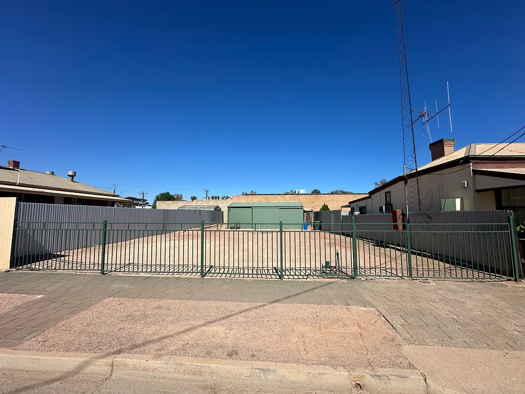 Port Augusta Prime CBD allotment with a large shed