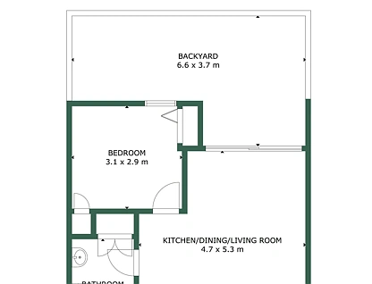 7/366 Church Street, Richmond, Inner East Melbourne, 1房, 1浴, Apartment
