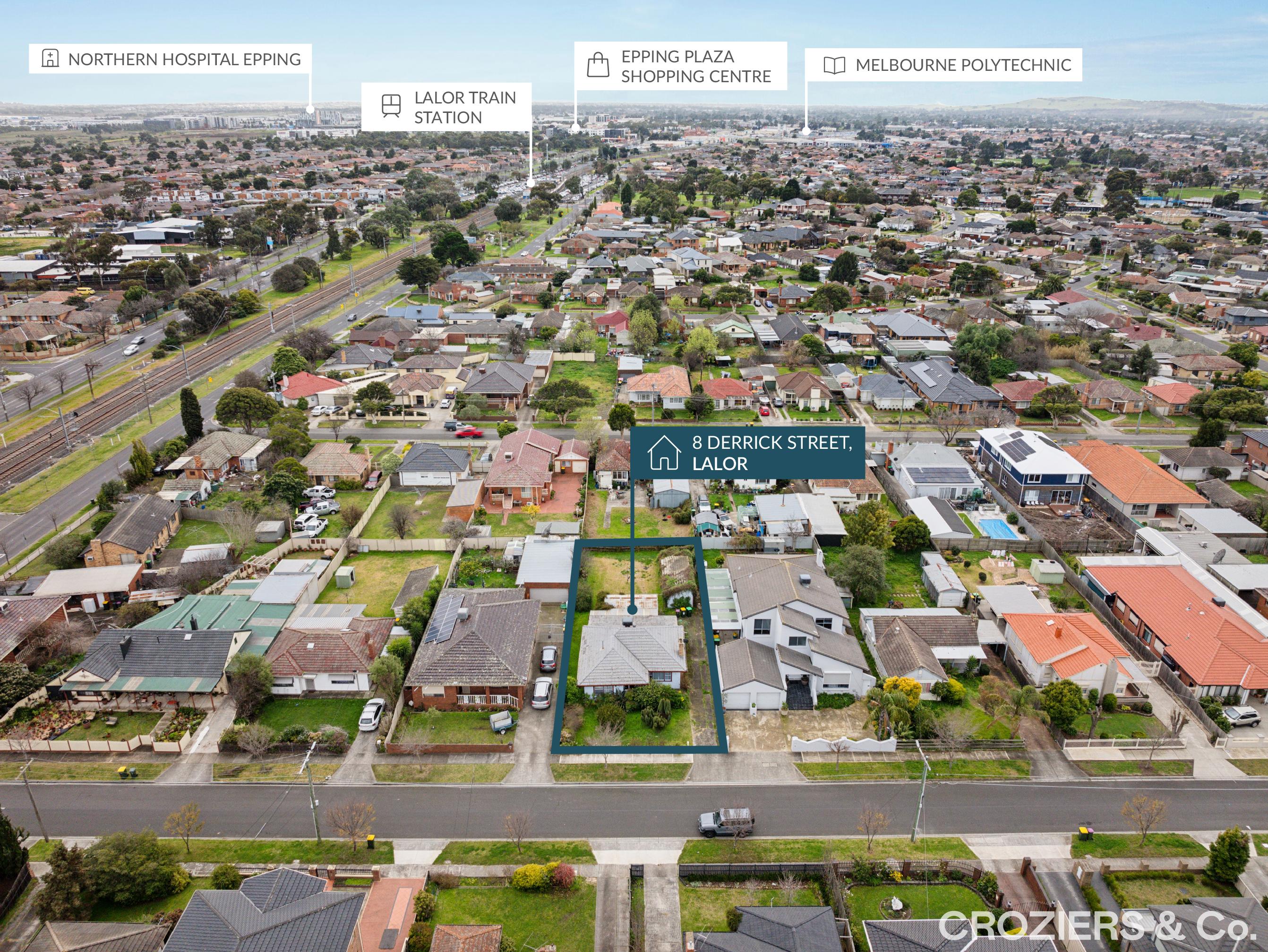 8 DERRICK ST, LALOR VIC 3075, 0房, 0浴, House