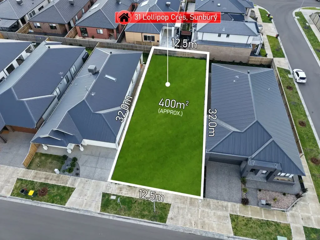 Sunbury Titled Premium Block With Approved plans for 25.8sq Luxury Home Plans