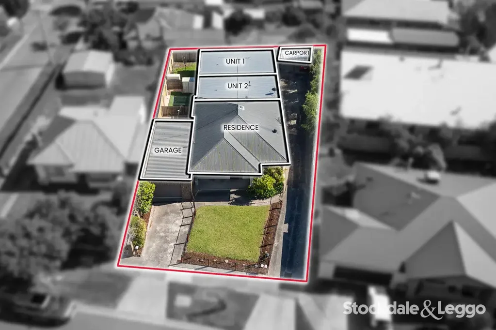 Morwell 7બેડરૂમ Outstanding Investment Opportunity or Dual Living– Character Home Plus Two x 2 Bedroom Units with Projected Rent of $58,760 P/A