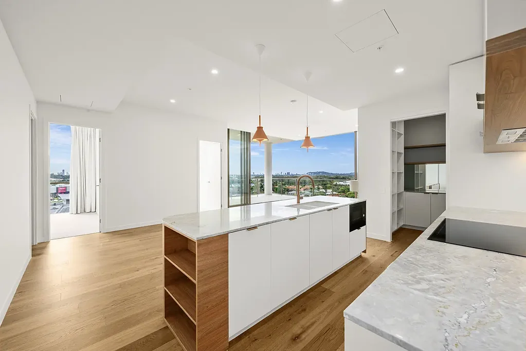 Penthouse-Style Luxury with Soaring Ceilings and Stunning Skyline Views