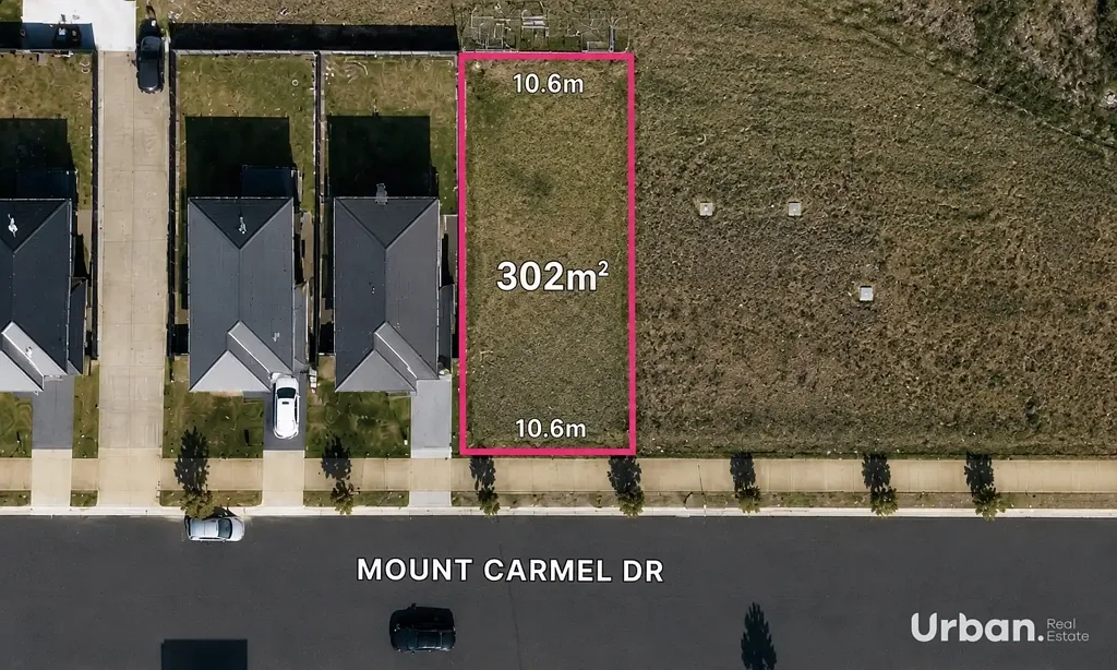 Box Hill North-West Facing | 302sqm Ready to Build Land | 10.6m Frontage