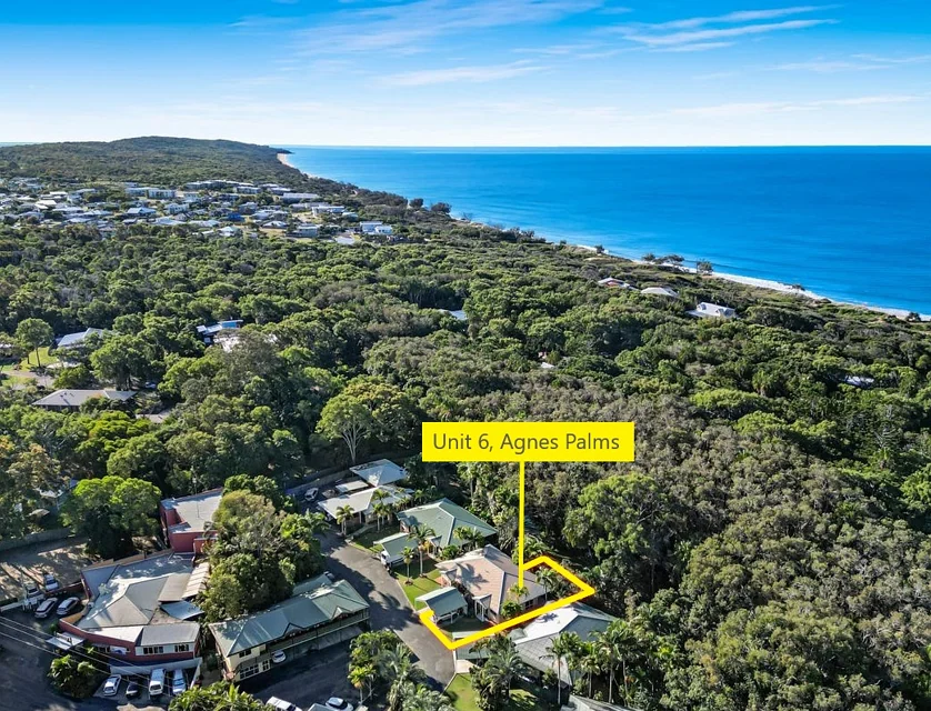 6/52 Captain Cook Drive, Agnes Water, Wide Bay, 2 habitaciones, 1 baños, Apartment