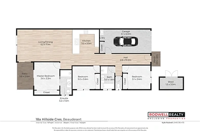 18A Hillside Crescent, Beaudesert, QLD 4285, 3房, 2浴, 公寓