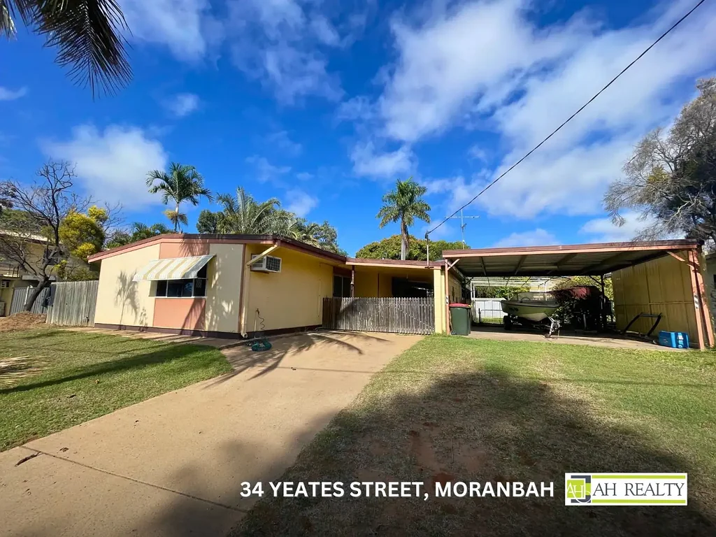Moranbah 4房  4 BEDROOM, 2 BATHROOM FAMILY HOME IN SOUGHT AFTER LOCATION. GREAT RENTAL RETURNS!
