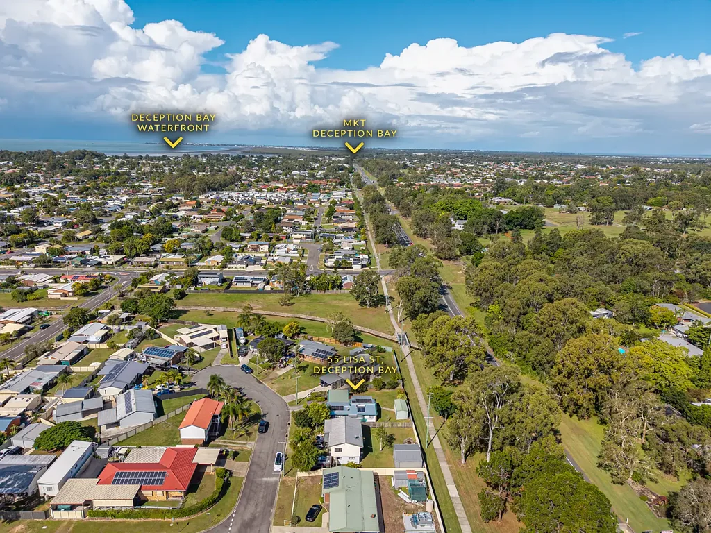 Deception Bay 3房 宽敞三卧 600sqm地块 安静dead end 三车库 大棚屋 太阳能系统 茂盛后院 家居中心点 Lowset Brick - Quiet Cul-de-sac !!