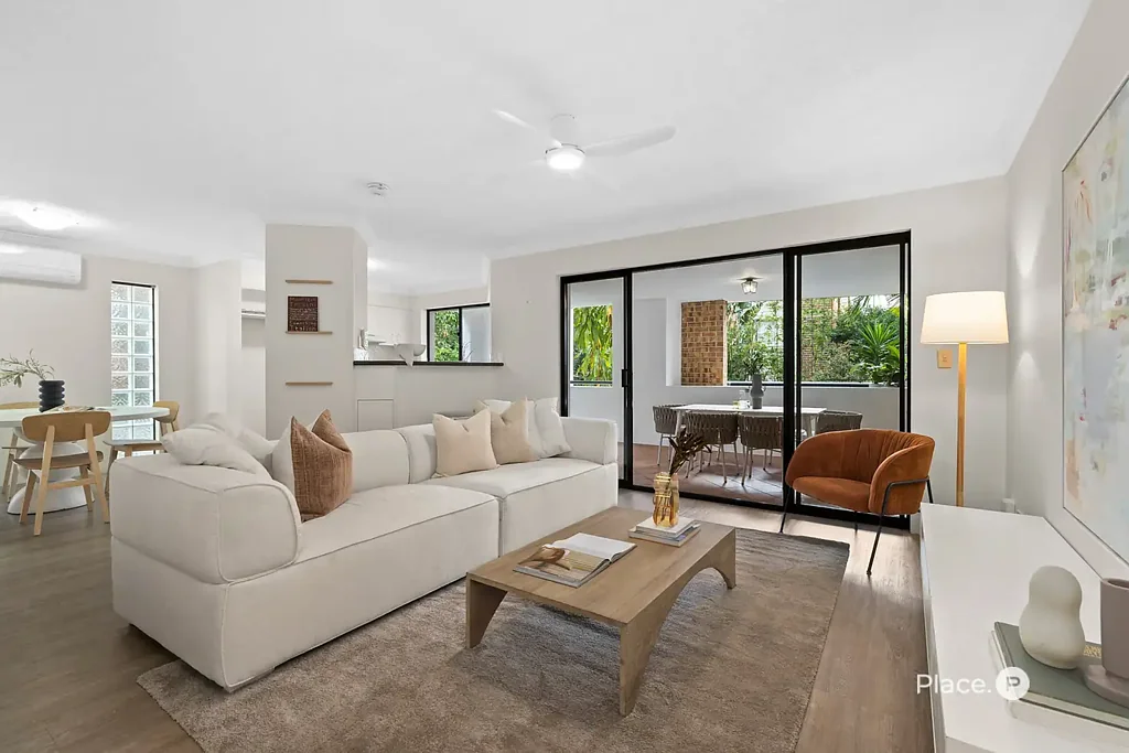 New Farm 2 Bedroom Highly Sought New Farm Address with 173sqm of Parkside Perfection