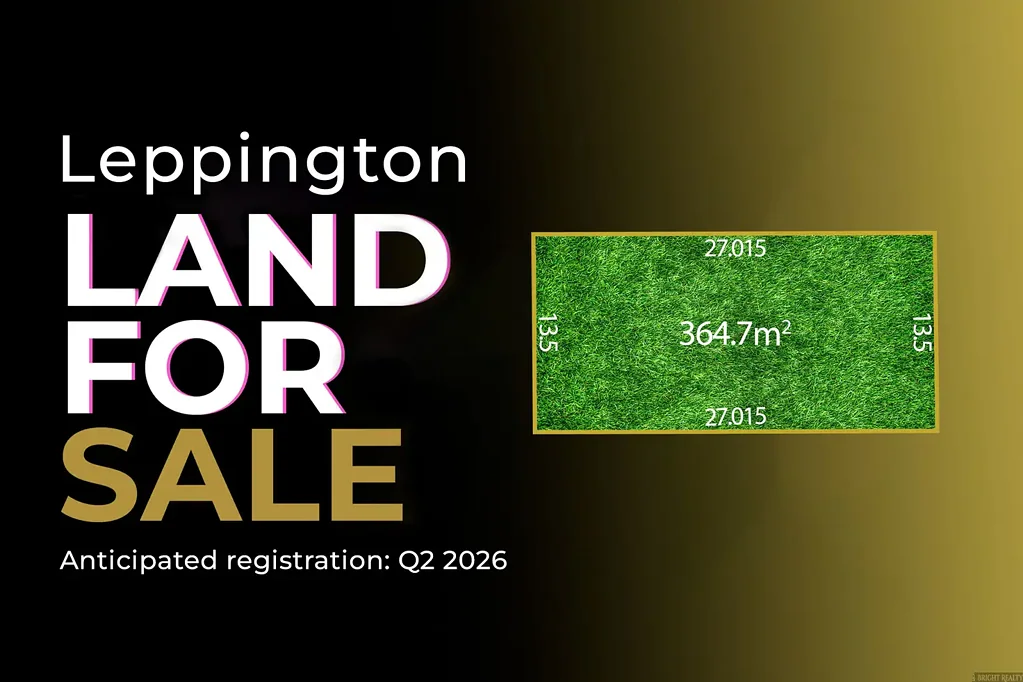 Leppington Amazing Land Opportunity in Leppington: Registration Q2 2026