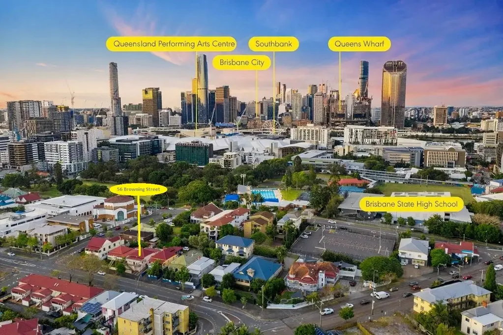 South Brisbane 3Zimmer Rare opportunity in the Heart of South Brisbane's Brisbane State High Catchment