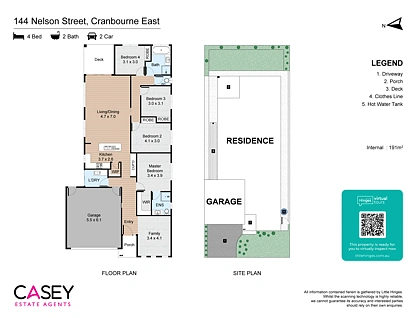 144 Nelson Street, Cranbourne East, South East Melbourne, 4 rūma, 2 rūma horoi, House