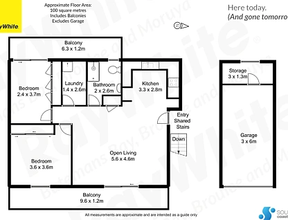 33/9 South Street, Batemans Bay, South Coast, 2 chambres, 1 salles de bain, Unit