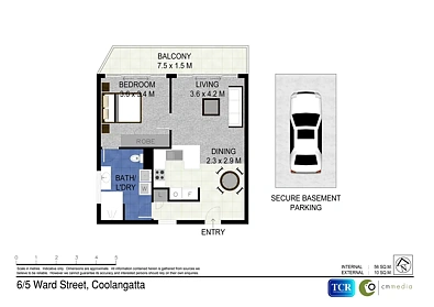 6/5 Ward Street, Coolangatta, QLD 4225, 1 slaapkamers, 1 badkamers, Unit