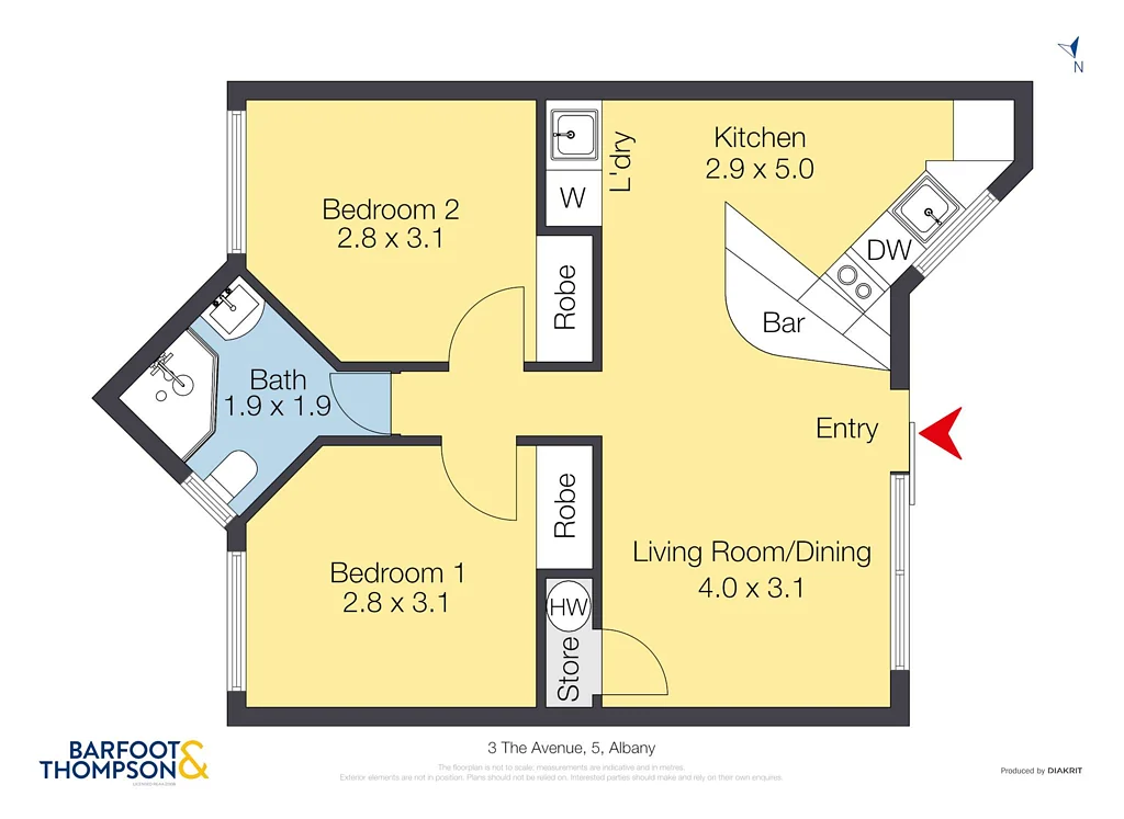 Albany 2部屋 ALBANY SANCTUARY 2 Bed Gem