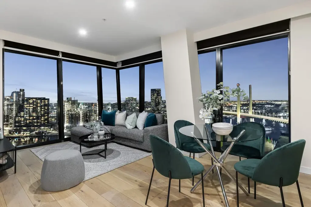 Docklands 2침실 EXQUISITE, FIRST CLASS, AND WITH UNDENIABLE 28th FLOOR VIEWS