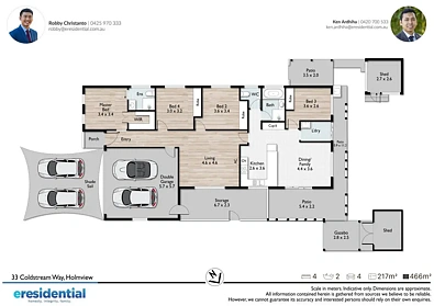 33 Coldstream Way, Holmview, QLD 4207, 4房, 2浴, House