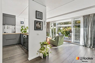 Kingston 2房  Sun Drenched Ground Floor Courtyard Apartment opposite Telopea Park