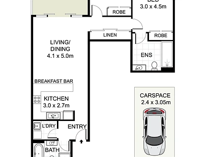32/7-9 Aird Street, Parramatta, Parramatta (Northwest suburbs), 2 침실, 2 욕실, Apartment