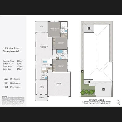 10 Stellar Street, Spring Mountain, QLD 4300, 3 Bedrooms, 2 Bathrooms, House