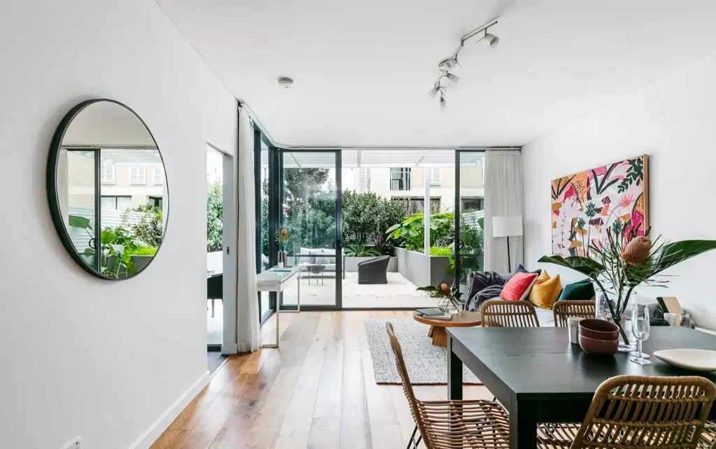One Bedroom Apartment with Expansive Garden Courtyard