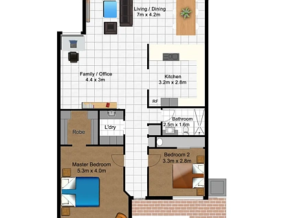 5117 St Andrews Terrace, Hope Island, Gold Coast, 2 phòng ngủ, 2 phòng tắm, Apartment