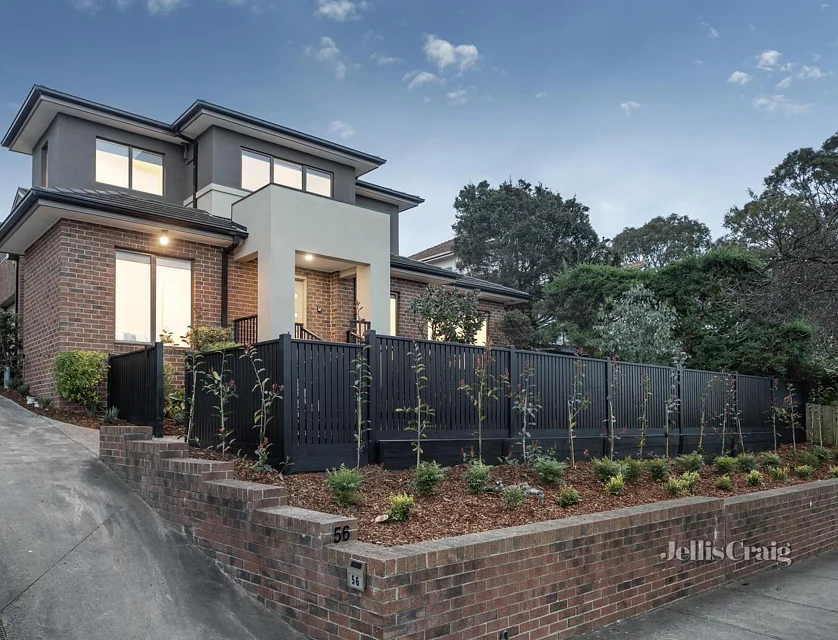 1/56 Darebin Street, Heidelberg, North Melbourne, 3 غرف, 1 حمامات, Townhouse