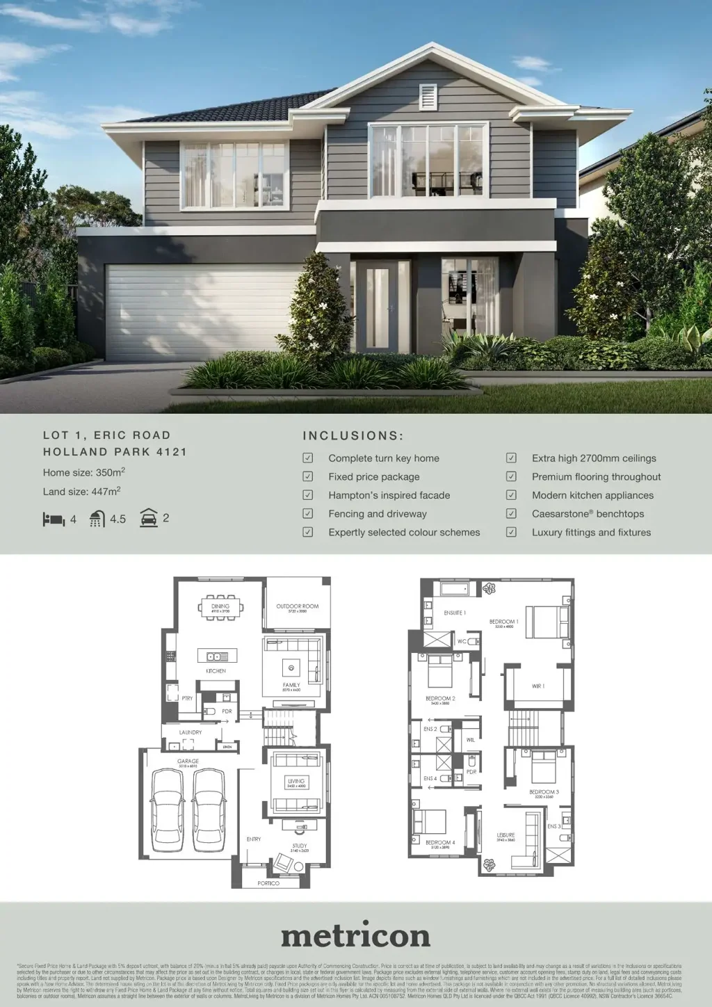 Holland Park Fantastic Opportunity for Land and House & Land Packages in Holland Park! Only 5 Lots Remaining!
