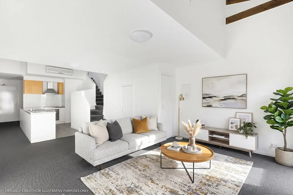 Brunswick 2ห้องนอน Refined Dual-Level Living in the Heart of Brunswick
