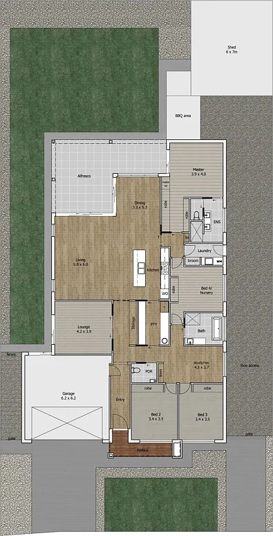 24 Dellar Crescent, Horsham, VIC 3400, 4 slaapkamers, 2 badkamers, House