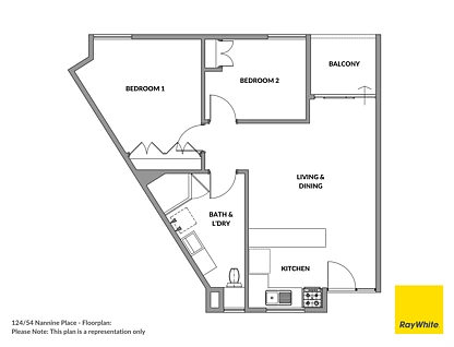 124/54 Nannine Place, Rivervale, South East Perth, 2 Schlafzimmer, 1 Badezimmer, Unit
