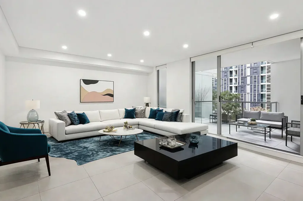 Oversized North-Facing Apartment with Home Office & Entertainer’s Balcony