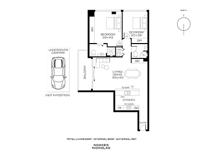 607/1 King William Street, Kent Town, Eastern Adelaide, 2 Schlafzimmer, 2 Badezimmer, Apartment