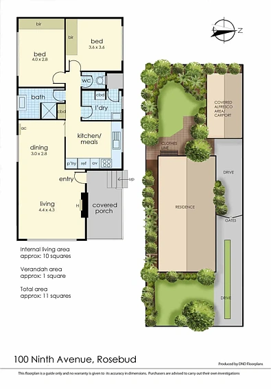 100 Ninth Avenue, Rosebud, VIC 3939, 2 slaapkamers, 1 badkamers, House