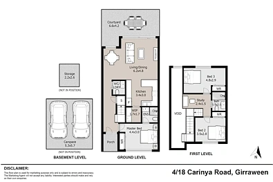 4/18 Carinya Road, Girraween, NSW 2145, 3 slaapkamers, 2 badkamers, Townhouse
