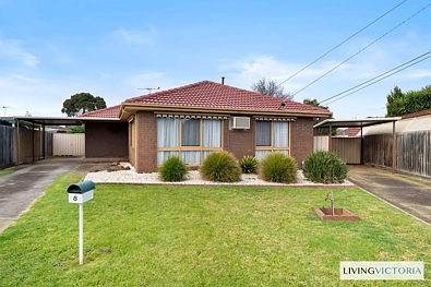 8 Wimmera Court, Werribee, VIC 3030, 3房, 2浴, House