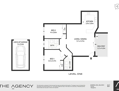 7/593 New Canterbury Road, Dulwich Hill, Inner West, 2部屋, 1バスルーム, Apartment