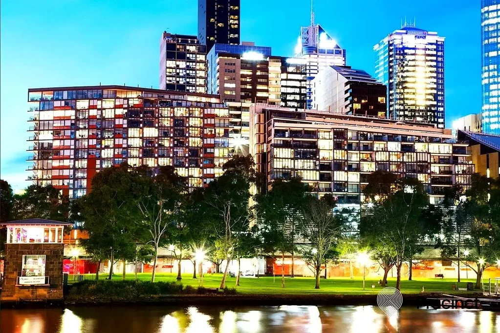 Melbourne 1 Slaapkamer Stylish Riverside Living in the Heart of Melbourne