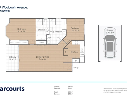 6/27 Wooloowin Avenue, Wooloowin, Brisbane - Northern Region , 2 rūma, 2 rūma horoi, Apartment
