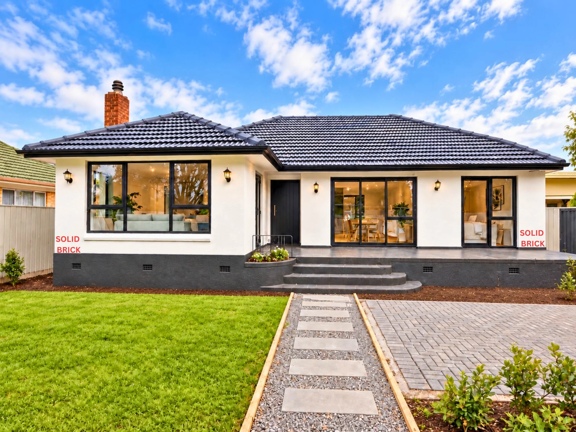 Papatoetoe 3Zimmer BRICK & TILE – SINGLE LEVEL, ROAD FRONTAGE