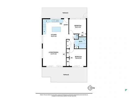 207/90 White Street, Mordialloc, VIC 3195, 2 ਕਮਰੇ, 1 ਬਾਥਰੂਮ, Apartment