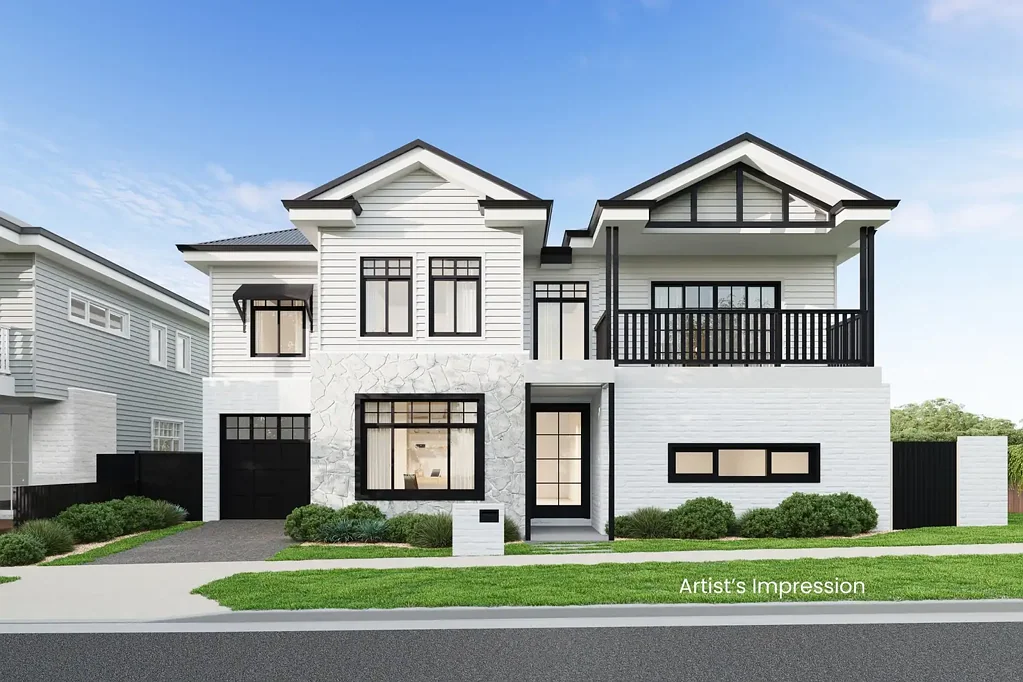 Fairy Meadow 4房 街角地块 顶级奢华 定制设计 靠近CBD交通 邻近公园 时尚朝北户外 超大厨房定制木工 Smeg电器 奢华主卧步入式衣帽间 多区生活区 高天花板天窗 实木楼梯 羊毛混纺地毯 Oversized and impressive parkside designer luxury