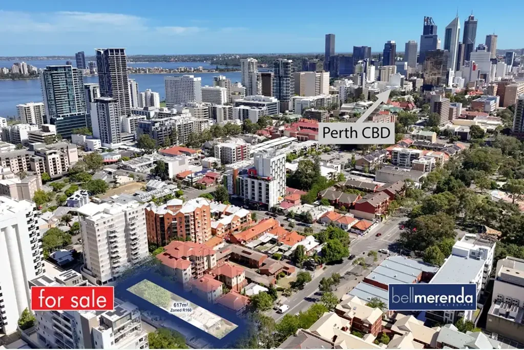 East Perth 2房  DEVELOPMENT POTENTIAL on 617m2 of Land Zoned R160!