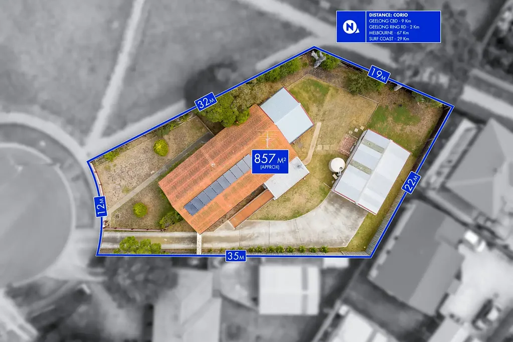 Corio 3 Slaapkamer Generous Block, Great Entertaining and Endless Possibilities