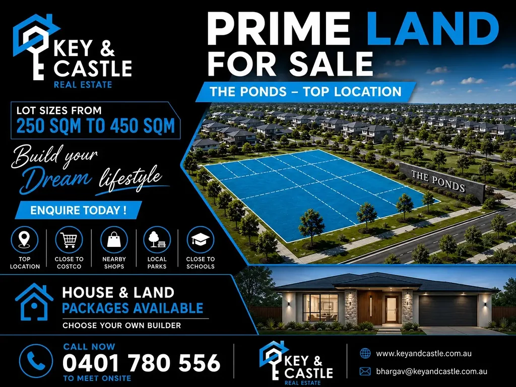 The Ponds REGISTERED LAND FOR SALE
