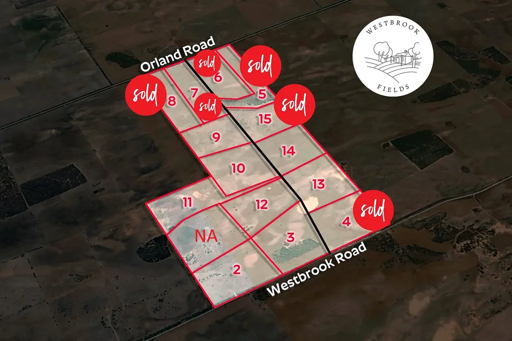 Tailem Bend Westbrook  Fields – Ultimate Rural Living Allotments Creating Out of the City & Into The Country Opportunities