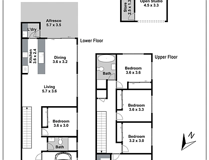 32A Craddock Street, Wentworthville, Parramatta (Northwest suburbs), 5 कमरे, 4 बाथरूम, Apartment