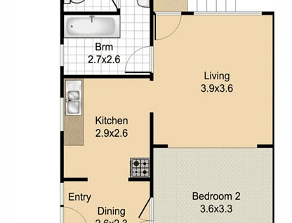 3/55 Adamson Street, Wooloowin, Brisbane - Northern Region , 1 Kuwarto, 1 Banyo, Flat